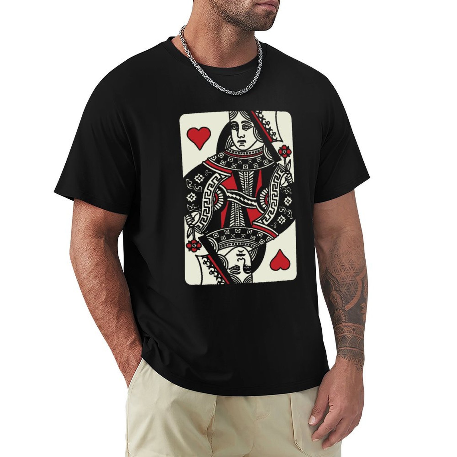 Queen Street Fashion - Kaos Queen of Hearts, Kaos Kasual