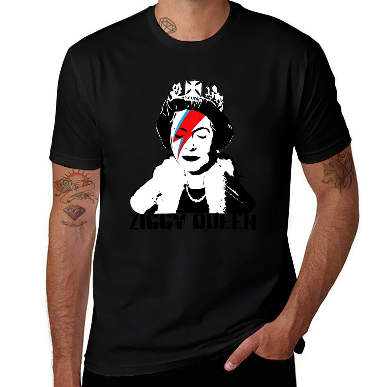 Kaos Queen Elisabeth Ziggy Que - Queen Street Fashion ulasan dan harga