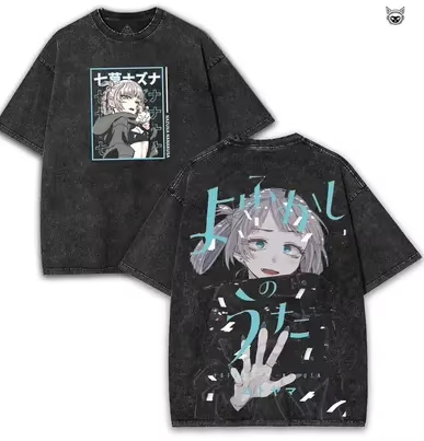 CALL OF THE NIGHT Kaos Washed  - Fashion Street Night ulasan dan harga