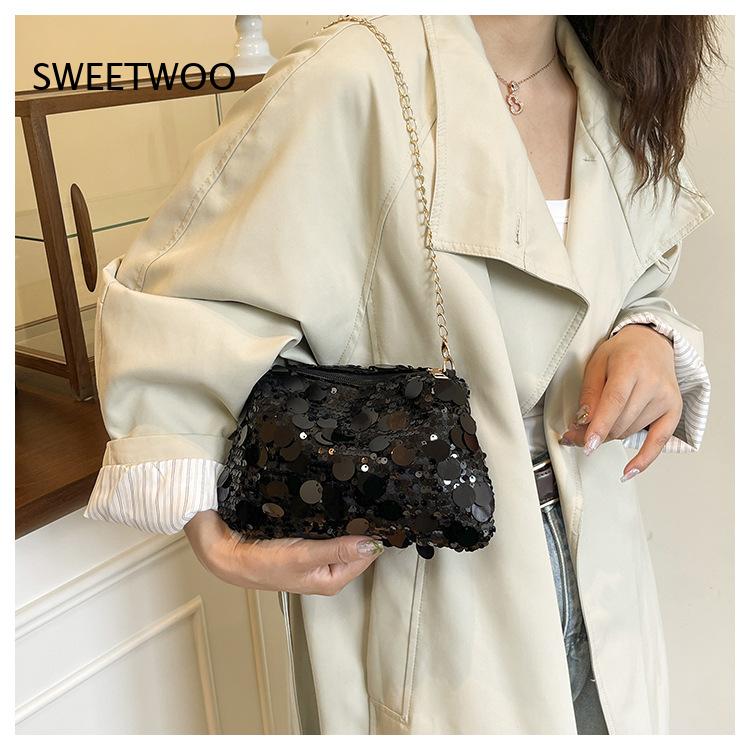 Tas Selempang Mini Bucket Sequ - Fashion Street Night ulasan dan harga