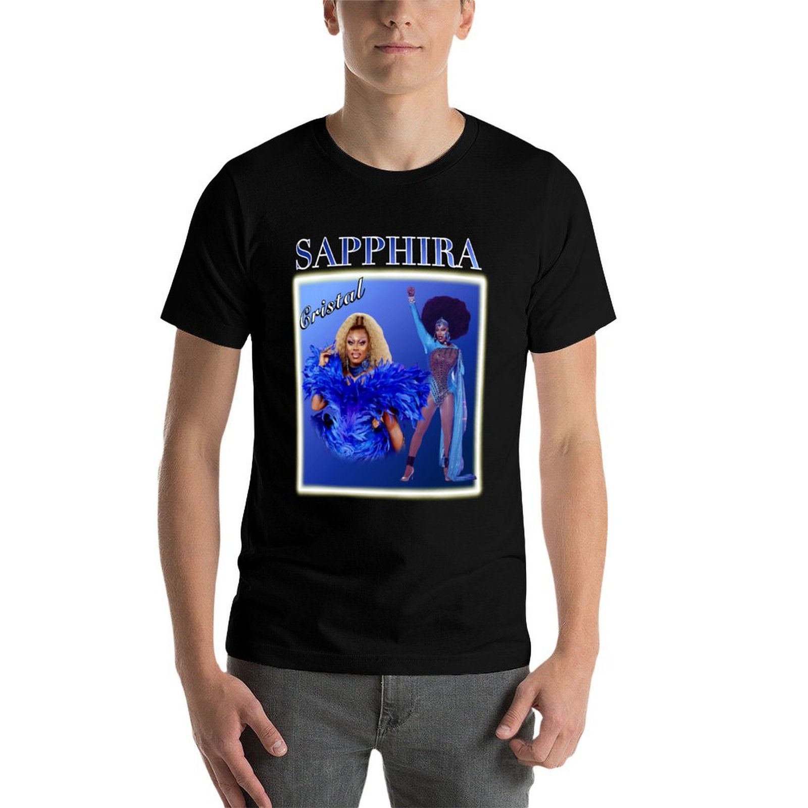 Kaos Sapphira Cristal Drag Rac - Queen Street Fashion ulasan dan harga