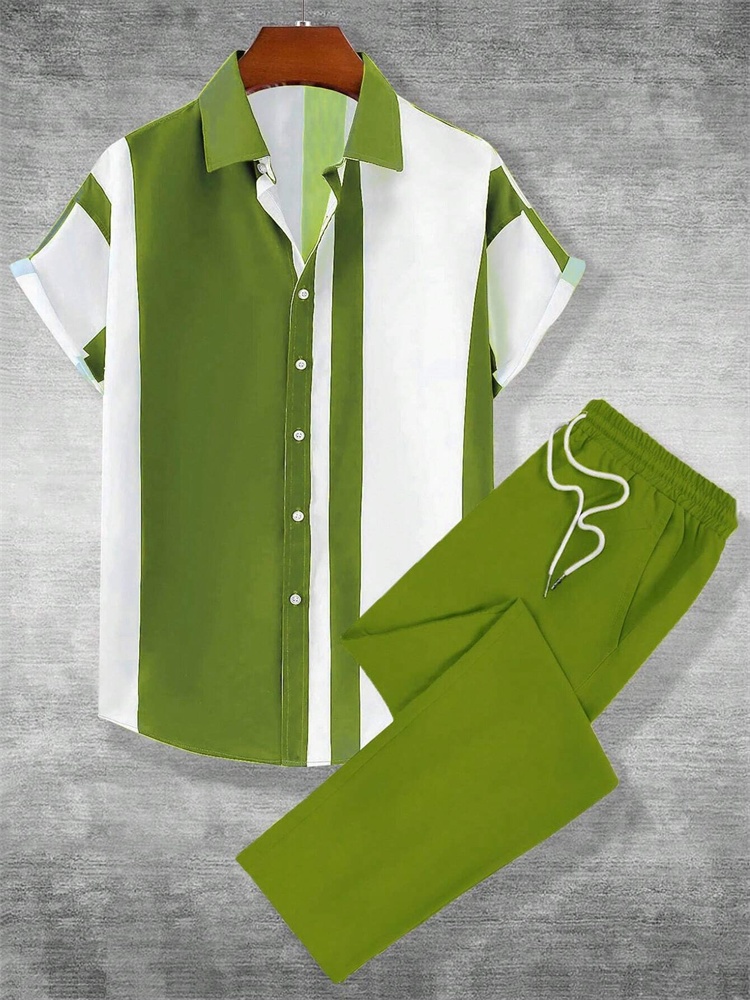 Set Kemeja Pria Musim Gugur 20 - Street Fashion Men 2025 ulasan dan harga