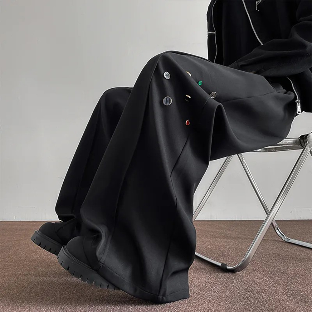 Celana Panjang Pria Dekorasi K - Street Fashion Men 2025 ulasan dan harga