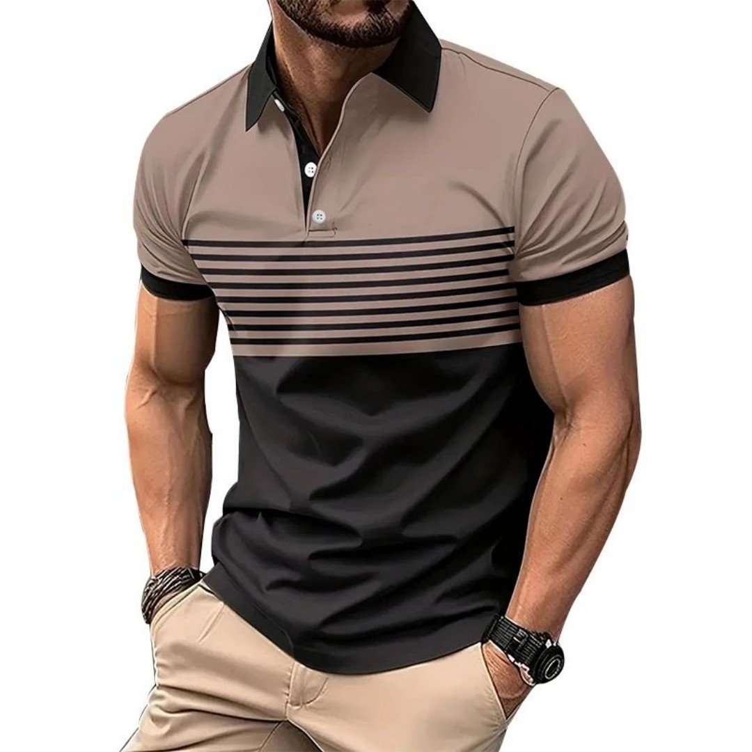 Kemeja POLO pria baru musim pa - Street Fashion Men 2025 ulasan dan harga