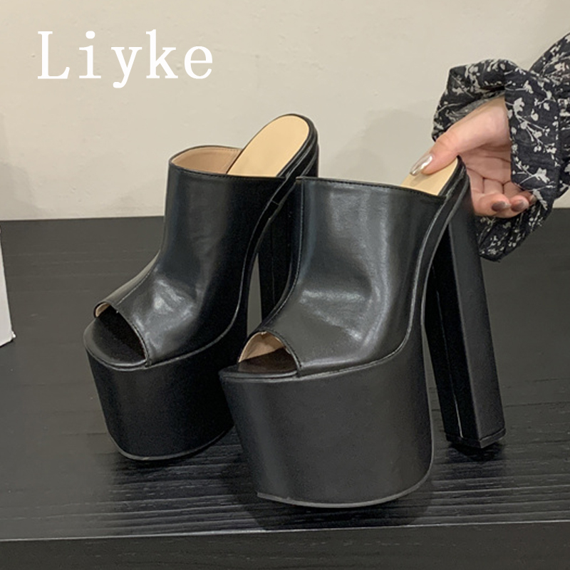 Sepatu Hak Tinggi Ekstrim 18CM - Fashion Street Night ulasan dan harga