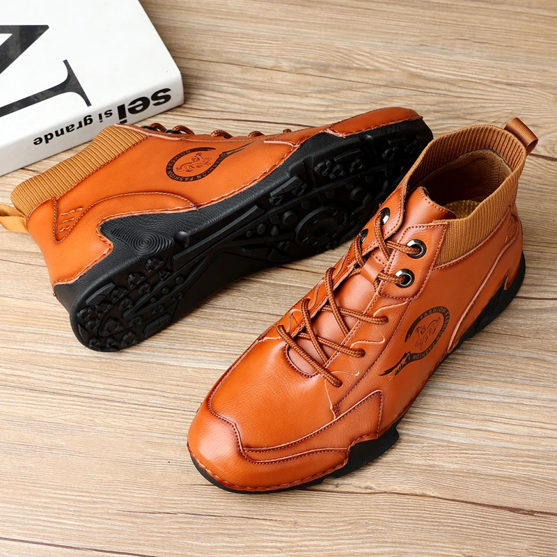 Sepatu Kulit Pria Ukuran 48 Se - Street Fashion Men 2025 ulasan dan harga