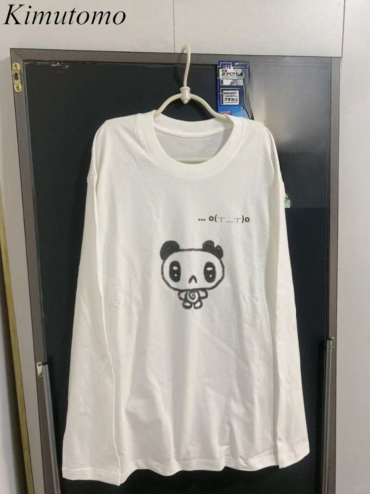 Kimutomo T Shirt Wanita Gambar - Street Fashion Y2K ulasan dan harga